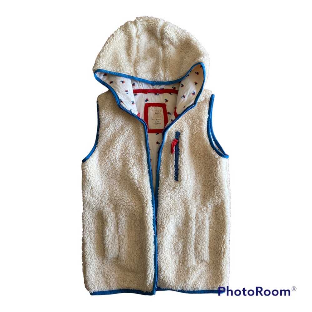 Mini Boden Sherpa Vest Size 9-10y